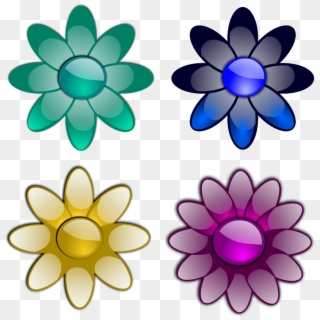 Petal Clipart Tiny Flower - Flowers Clip Art - Png Download