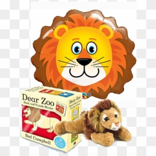 Lion Clip Zoo - Lion Balloon - Png Download