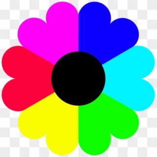 Flower Clip Art - Color Clipart - Png Download