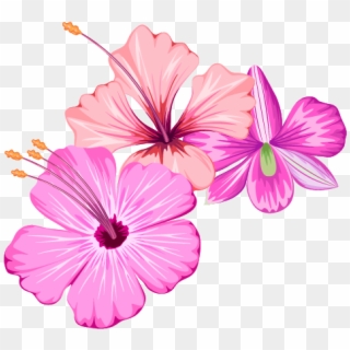 Small Fresh Flowers Flower Summer Free Transparent - Summer Flower Png Clipart