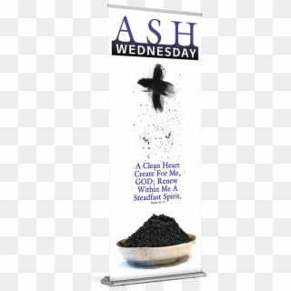 Ash Wednesday Renew Banner - Poster Clipart