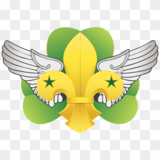 Wikiproject Scouting Fleur De Lis Air Scout - Cartoon Clipart