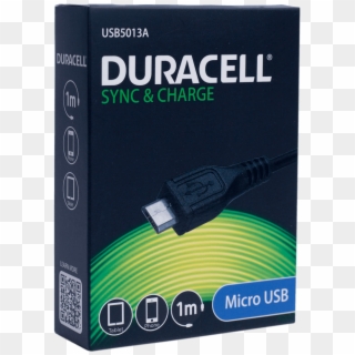 Duracell Micro Usb 1m Cable - Usb Cable Clipart