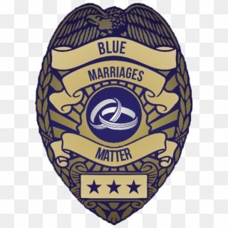 Blue Marriages Matte - Emblem Clipart