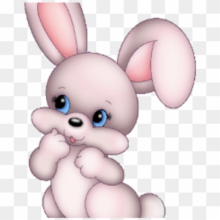 Clipart Easter Bunny Cute - Png Download