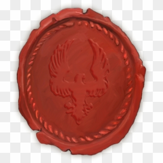 Wax Seal Crest - Lion Wax Seal Png Clipart