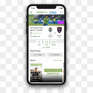 Seattle Sounders Fc - Smartphone Clipart