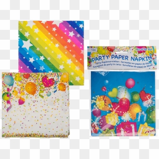 Party Paper Napkin - Napkin Clipart