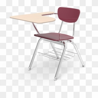 Chair Desk Virco 3000 Series Tablet Arm Student Desks - School Chair With Arm Desk Clipart