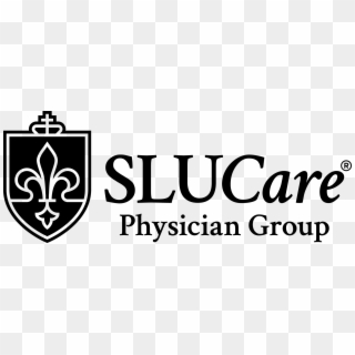 Slucare Standard Logo Black & White - Saint Louis University Clipart