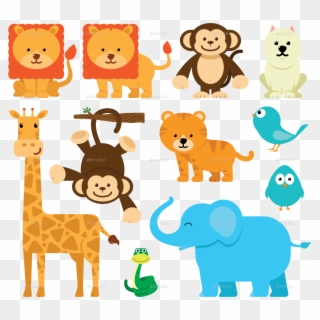 Animals Cartoon Png - Cartoon Pictures Of Cute Animals Clipart