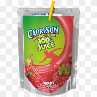 Made With No Artificial Flavors, Colors, Or Preservatives, - Capri Sun Juice Packs Clipart