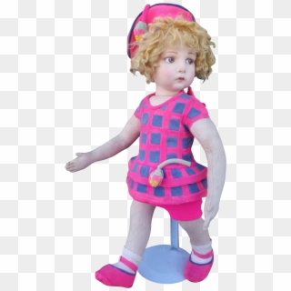 Large Italian Lenci Doll , Series 109 , With Very Pretty - Doll Clipart