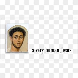 A Very Human Jesus, 9 April - Roman Portrait Painting Clipart