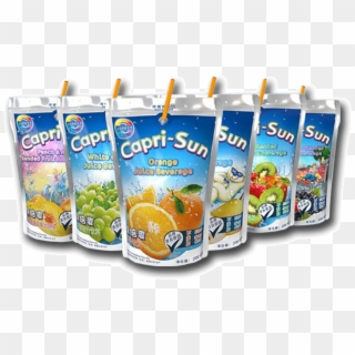Authentic German Fruit Refreshing Capri-sun Children's - Juicebox Clipart