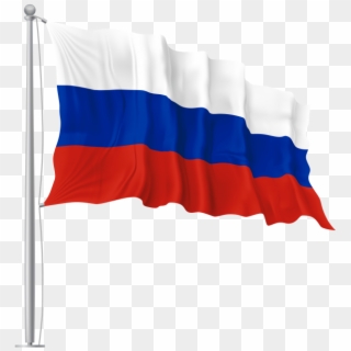 Russia Waving Flag - Флаг Китая Без Фона Clipart