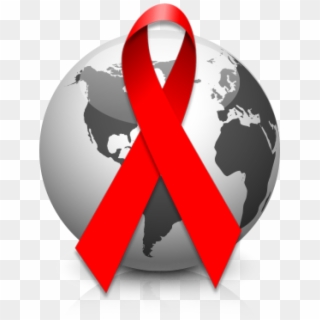 Hiv Red Ribbon - World Aids Day 2017 Clipart