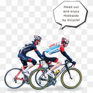 Head Out And Enjoy Hokkaido By Bicycle - Road Bicycle Racing Clipart