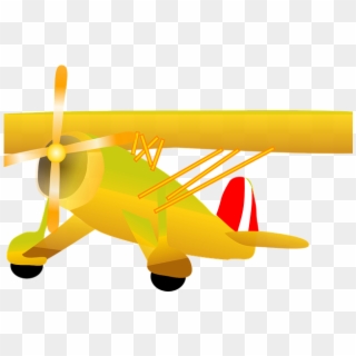 Flying Clipart Old Plane - Airplane - Png Download