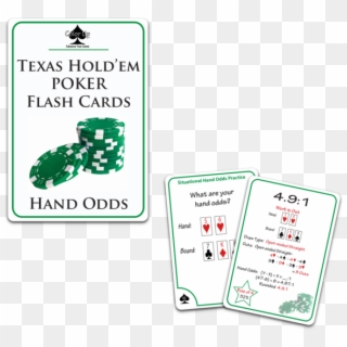 Texas Hold'em Poker Flash Cards - Poker Clipart