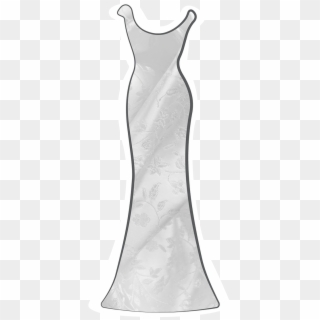 Brocade - Gown Clipart
