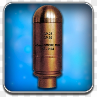 Round 40mm Smoke M04 - Gp 25 Flare Round Clipart