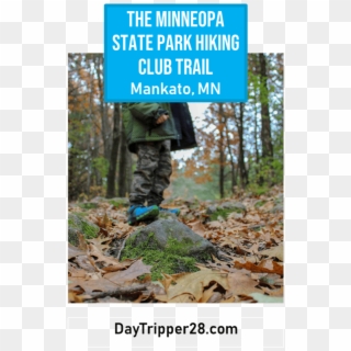 Ventured Out To Minneopa State Parks Hiking Club Trail - Poster Clipart