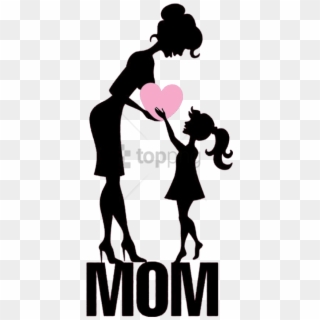 Free Png Mothers Day Daughter Illustration - Happy Mothers Day Transparent Background Clipart