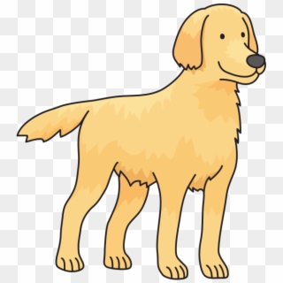 Big Dog Png - Easy Golden Retriever Drawing Clipart