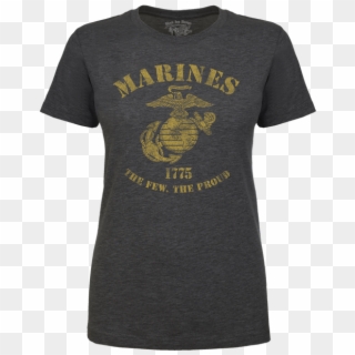 Marines The Few The Proud Retro T-shirt - Active Shirt Clipart
