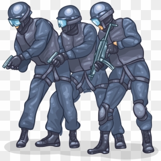 Swat Team - Rainbow Six Siege Cartoon Clipart