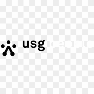 Usg People Logo Black And White - Usg People Clipart