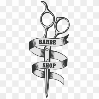 Logo Hair Care Scissors Clipart