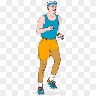 Jogger Jogging Man Person Png Image - Clip Art Sport Transparent Png