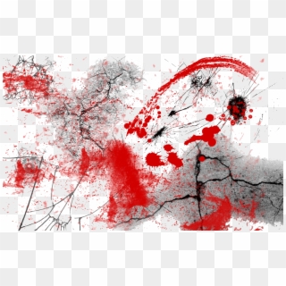 Background Wallpaper - Blood Splatter Zombie Png Clipart