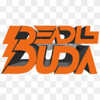 Deadly Buda Orange 3d Logo - Poster Clipart