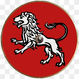 Shield Europa Ixth-xith C Red Whith Lion White - Emblem Clipart