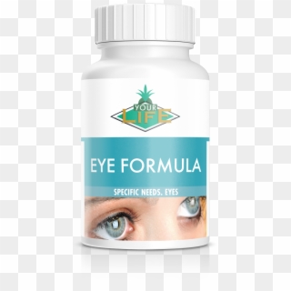 Herb And Nutrient Formula For Healthy Eyes - Plastic Bottle Clipart