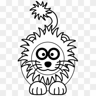 Lion Black And White Lion Pictures Black And White - Cartoon Lion Black And White Clipart