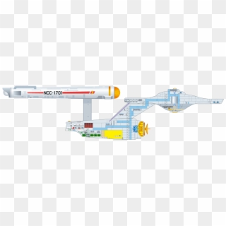 Equipada Para Pesquisas No Espaço Profundo, A Enterprise - Jet Bridge Clipart