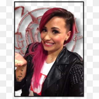 Demi Lovato Shaved Part Of Her Head - Girl Hair Shaved On One Side Clipart