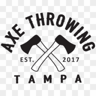 Logo - Axe Throwing Tampa Clipart