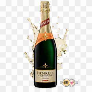 Henkell Halbtrocken - Champagne Henkell Clipart