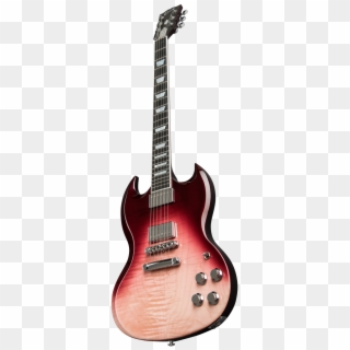 Gibson Sg Standard Hp 2018 Hot Pink Fade - Electric Guitar Clipart