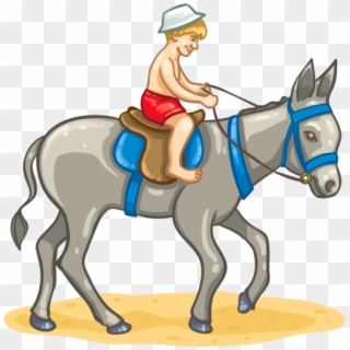 Donkey Ride - Donkey Ride Png Clipart