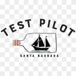 Test Pilot Main - Test Pilot Santa Barbara Logo Clipart