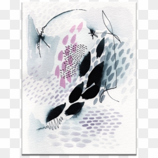 Spring Violets - Illustration Clipart