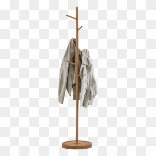 Hornby Solid Wood Cloth Hanger - Coat Hanger Stand Png Clipart