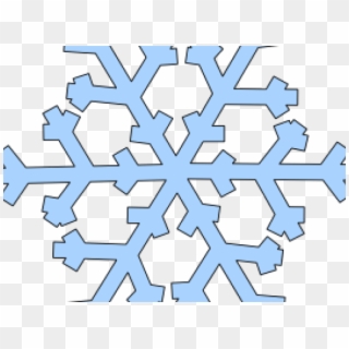 Snowflake Clipart Simple - Red Snowflake Transparent Background - Png Download