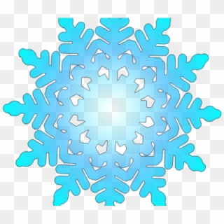 Simple Clipart Snowflake - Snowflakes Circle Png Transparent Png